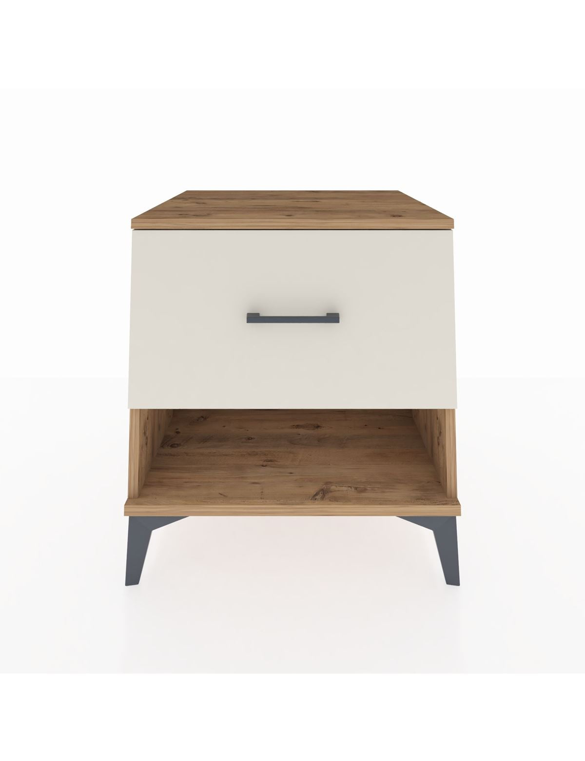 Kronos Komodin Tek Çekmeceli 60x59x64 Çam-Aytaşı