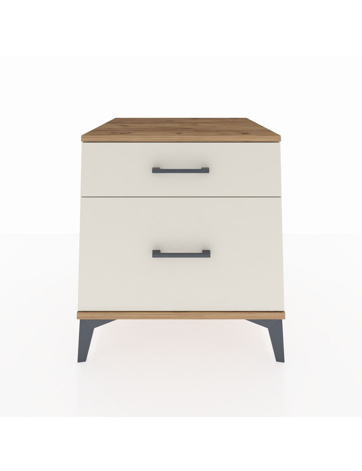 Kronos Komodin 2 Çekmeceli 60x59x64 Çam-Aytaşı