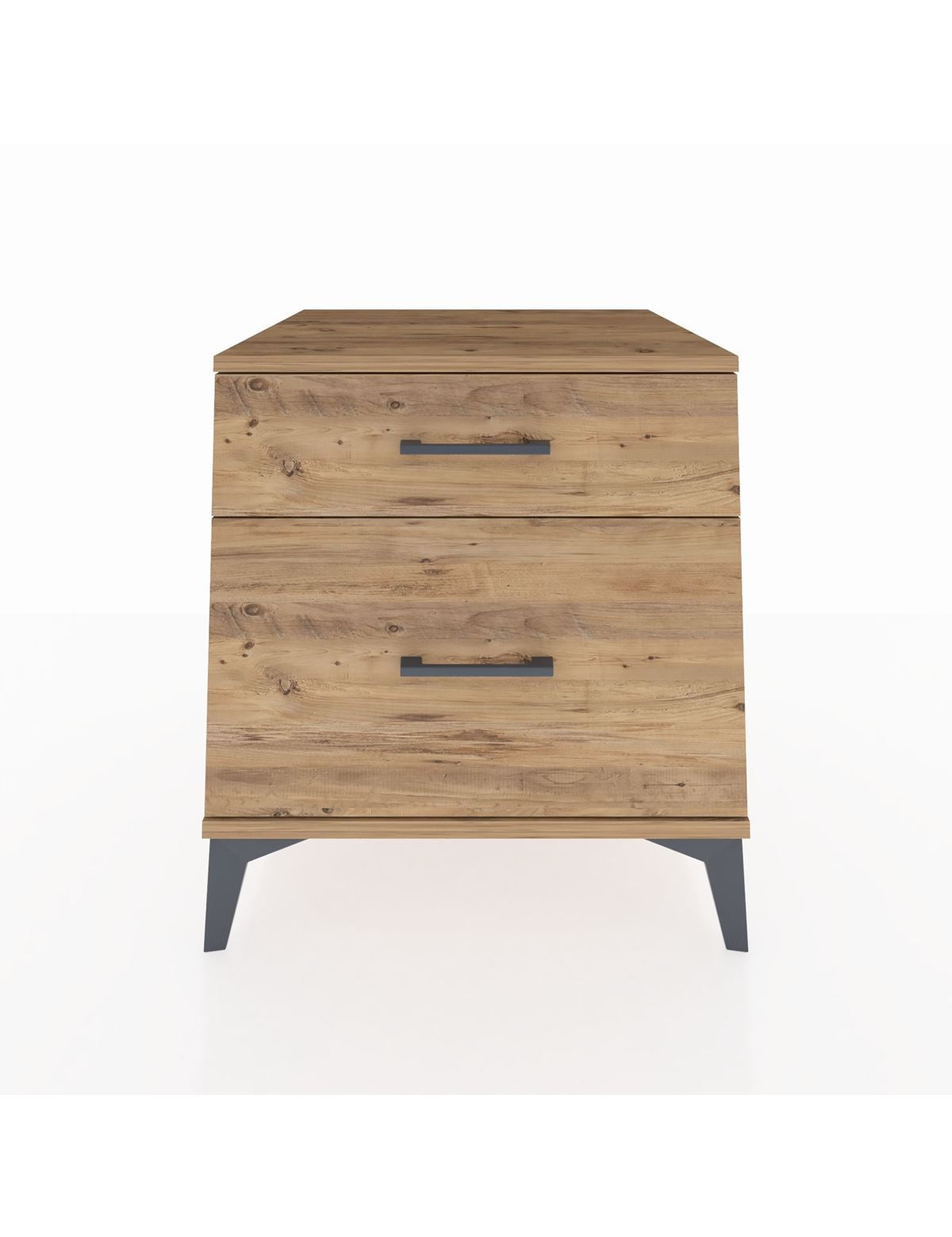 Kronos Komodin 2 Çekmeceli 60x59x64 Çam-Çam