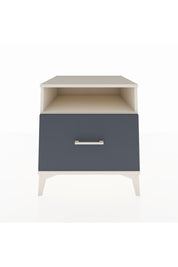 Kronos Komodin Tek Raflı Tek Çekmeceli 60x59x64 Aytaşı-Antrasit