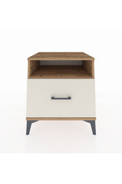 Kronos Komodin Tek Raflı Tek Çekmeceli 60x59x64 Çam-Aytaşı