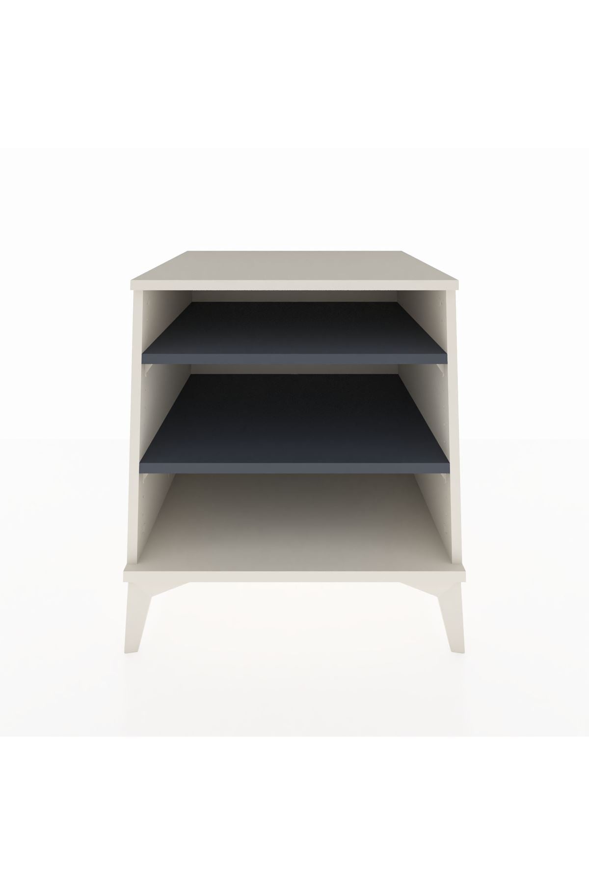 Kronos Komodin 2 Raflı 60x59x64 Aytaşı-Antrasit