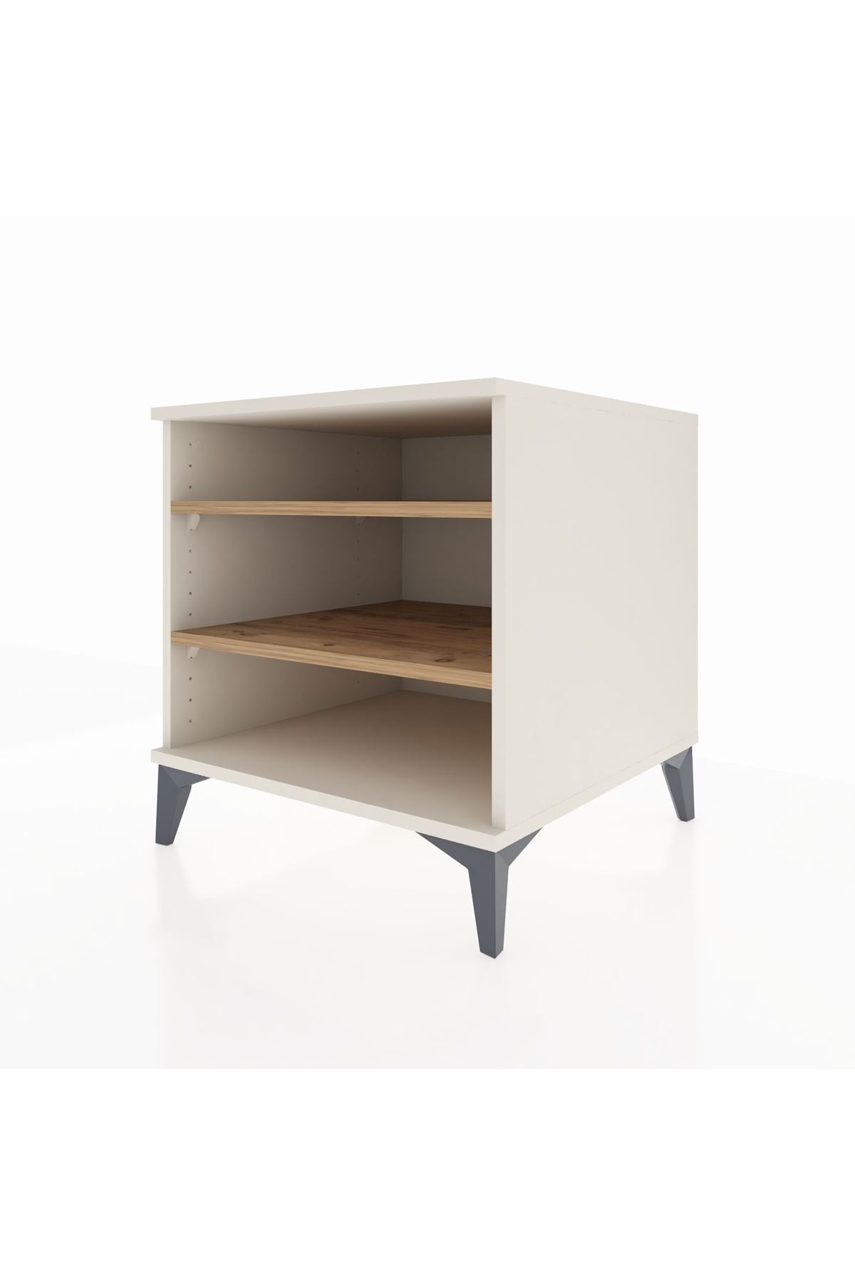 Kronos Komodin 2 Raflı 60x59x64 Aytaşı-Çam