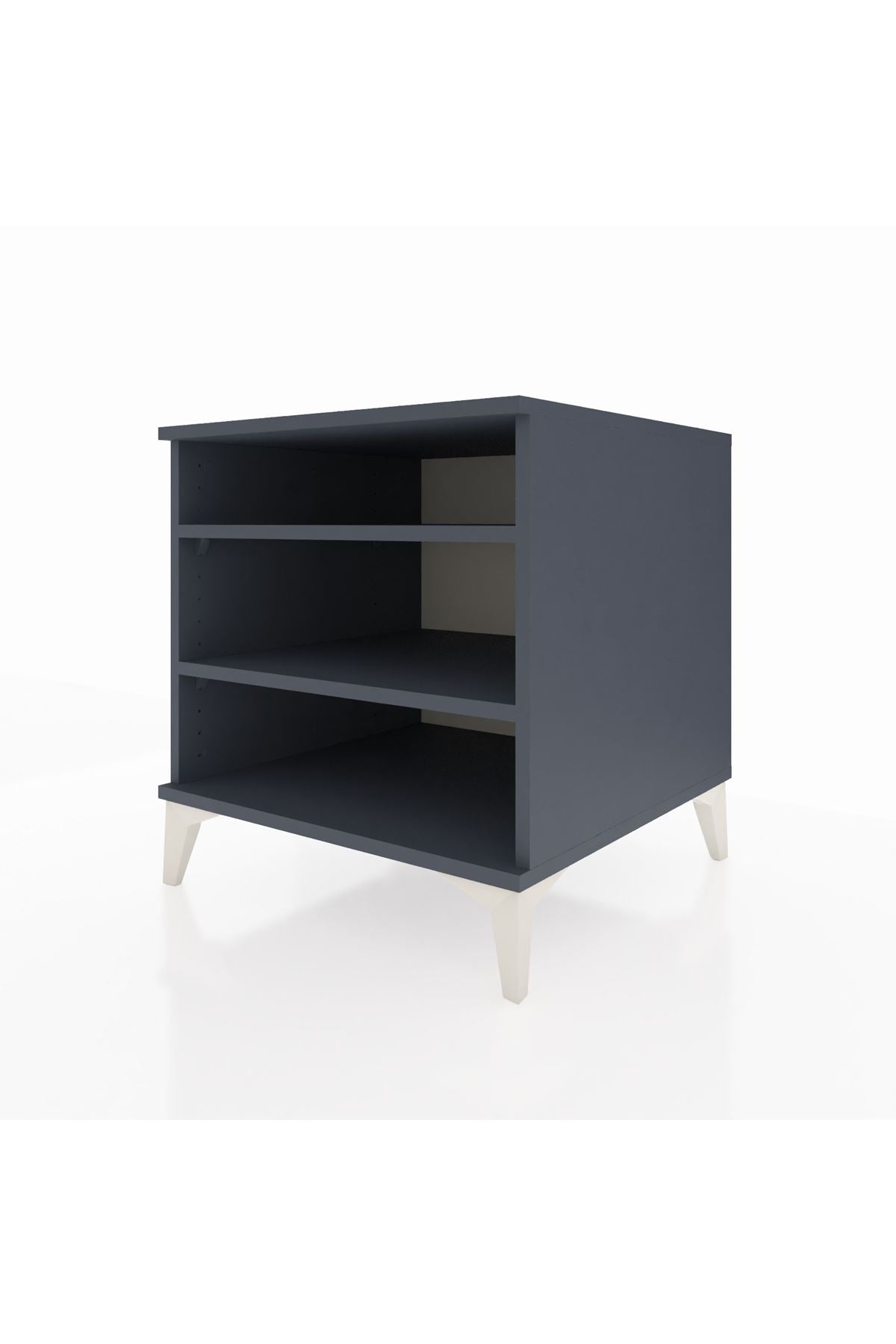 Kronos Komodin 2 Raflı 60x59x64 Antrasit-Antrasit