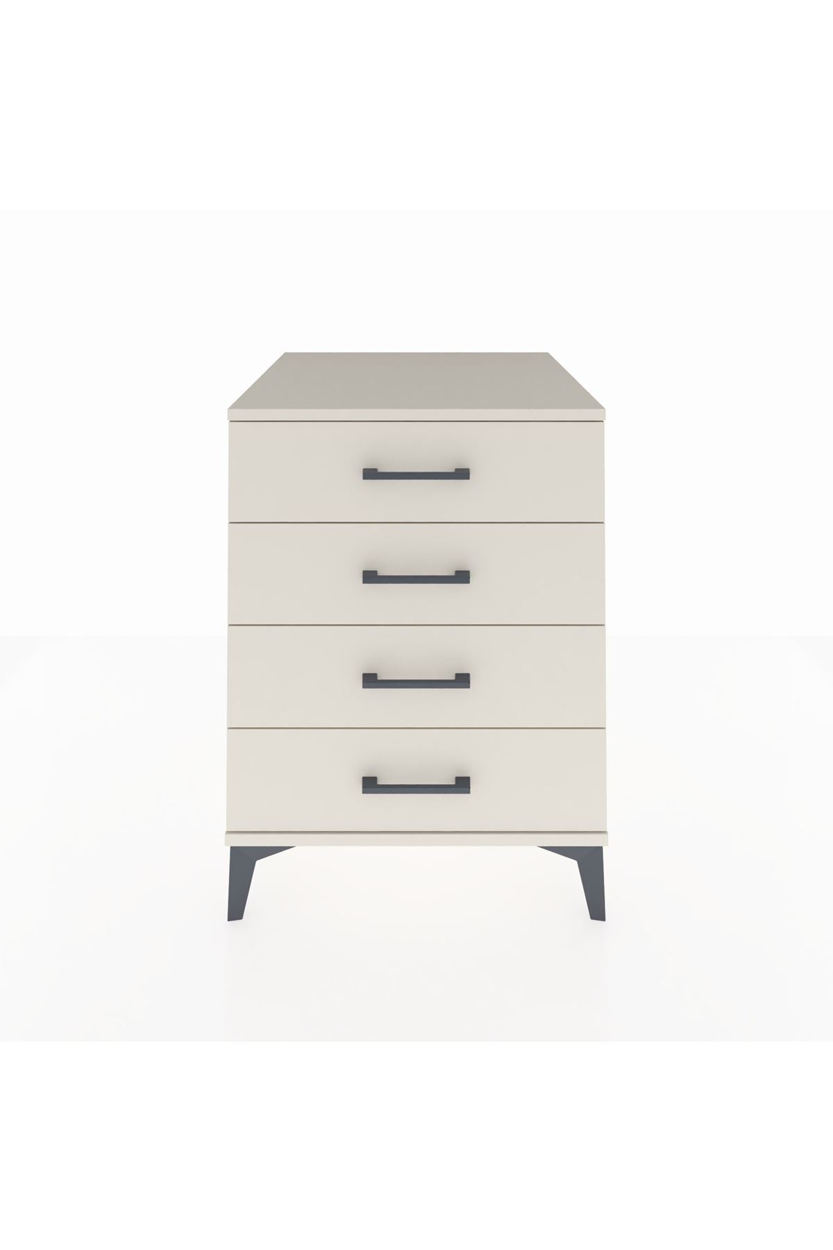 Kronos Komodin 4 Çekmeceli 60x59x80 Aytaşı-Aytaşı