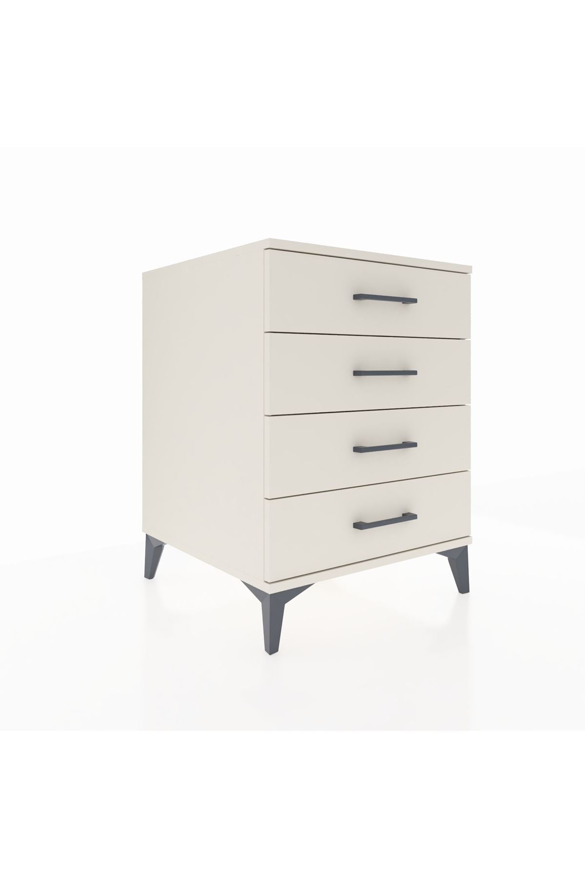 Kronos Komodin 4 Çekmeceli 60x59x80 Aytaşı-Aytaşı