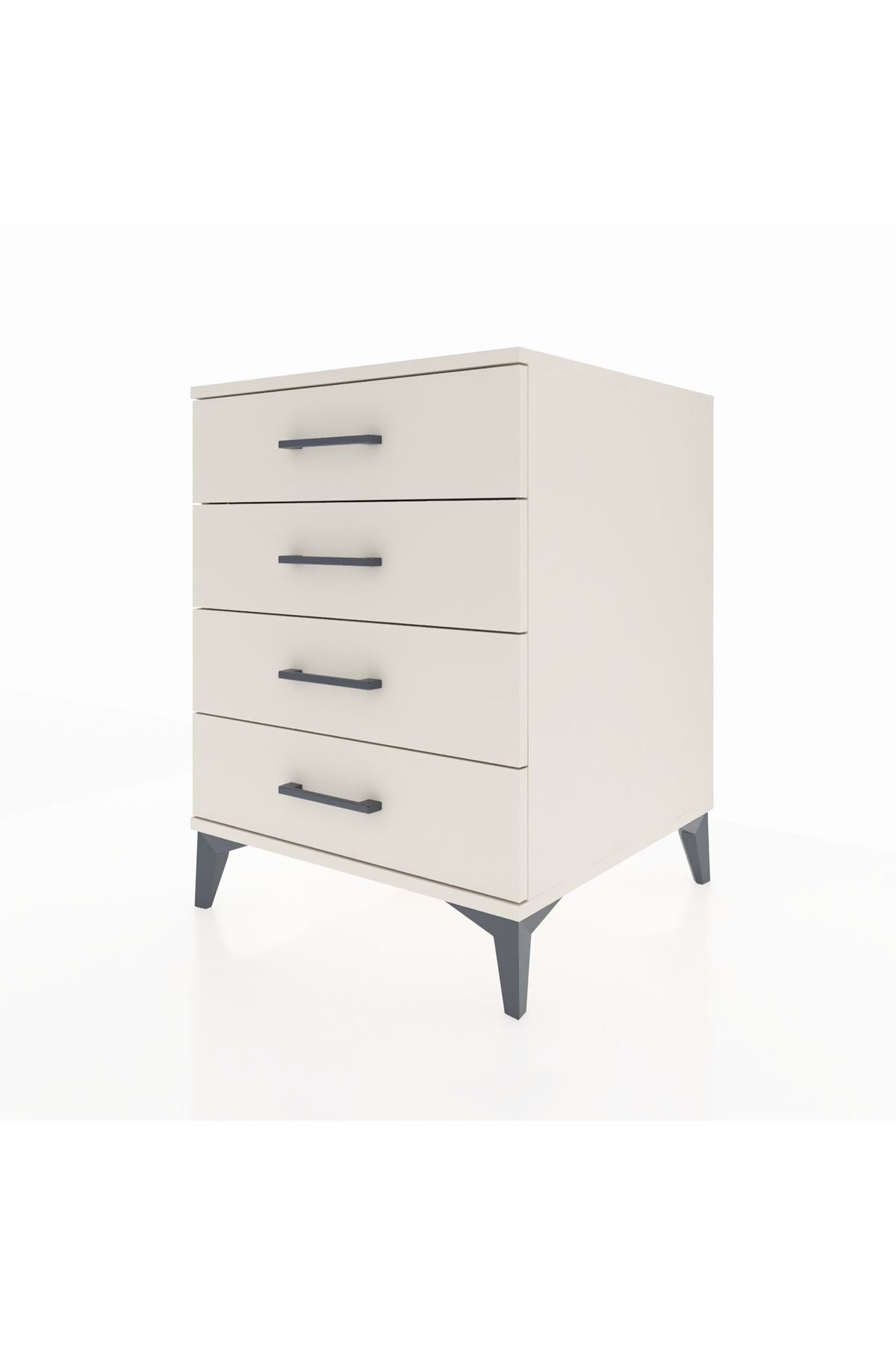 Kronos Komodin 4 Çekmeceli 60x59x80 Aytaşı-Aytaşı