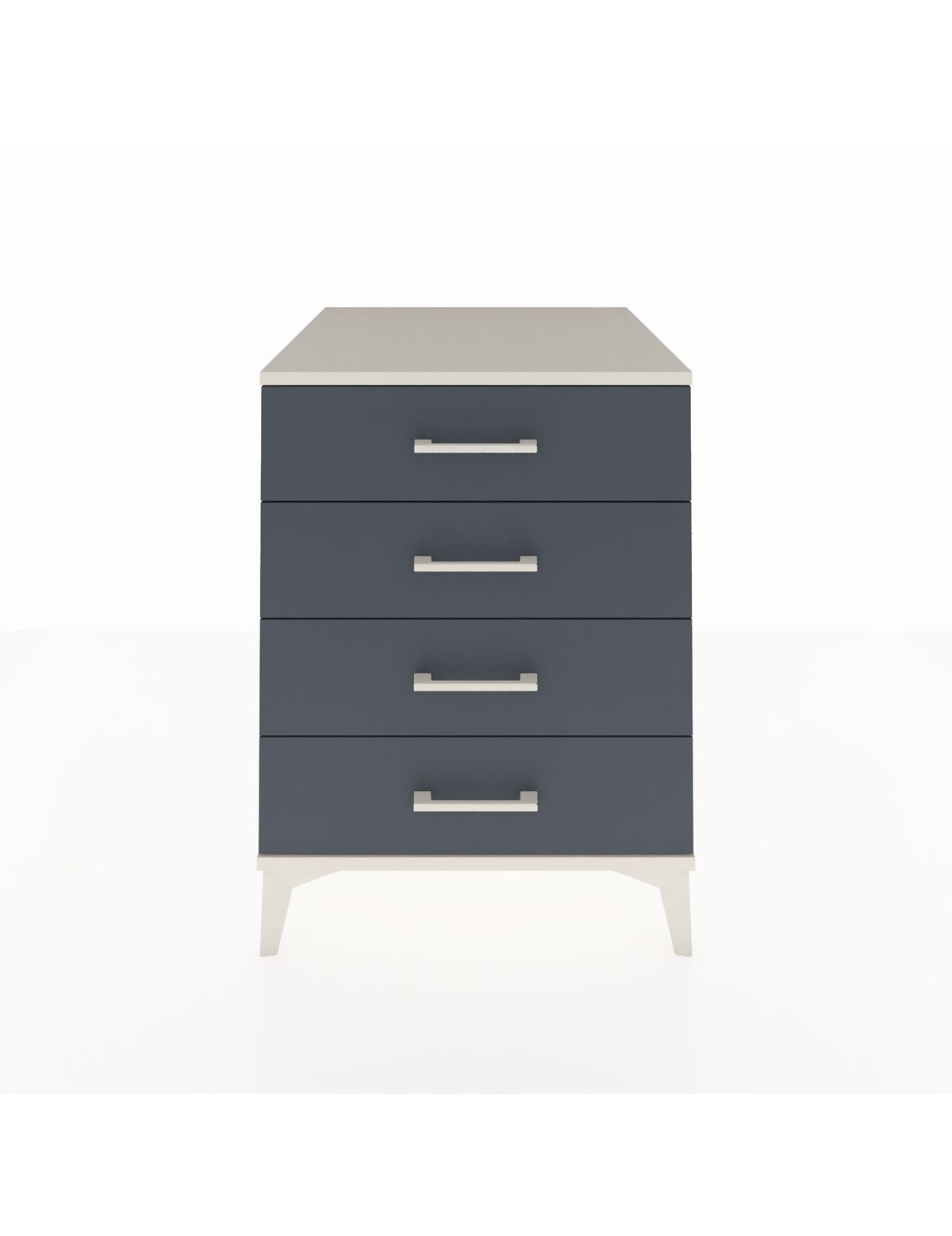 Kronos Komodin 4 Çekmeceli 60x59x80 Aytaşı-Antrasit