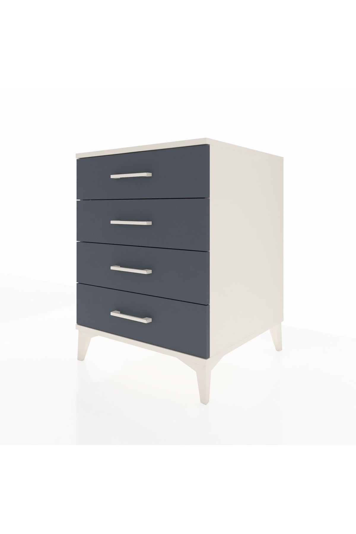 Kronos Komodin 4 Çekmeceli 60x59x80 Aytaşı-Antrasit