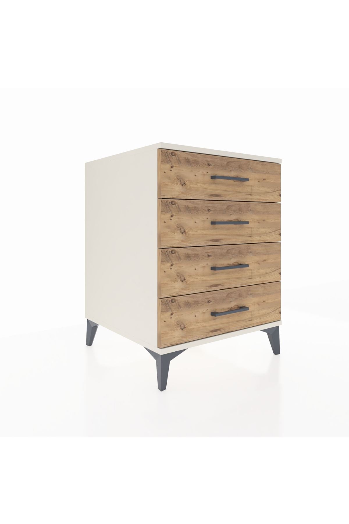 Kronos Komodin 4 Çekmeceli 60x59x80 Aytaşı-Çam