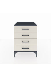 Kronos Komodin 4 Çekmeceli 60x59x80 Antrasit-Aytaşı