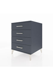 Kronos Komodin 4 Çekmeceli 60x59x80 Antrasit-Antrasit