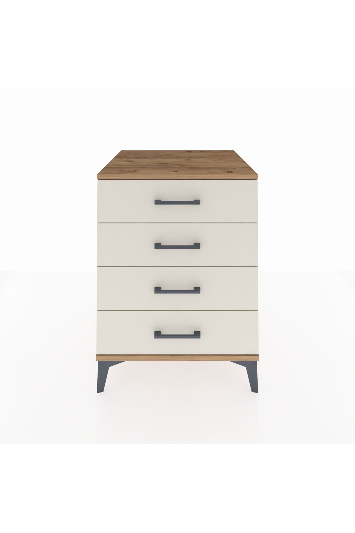 Kronos Komodin 4 Çekmeceli 60x59x80 Çam-Aytaşı