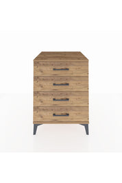 Kronos Komodin 4 Çekmeceli 60x59x80 Çam-Çam