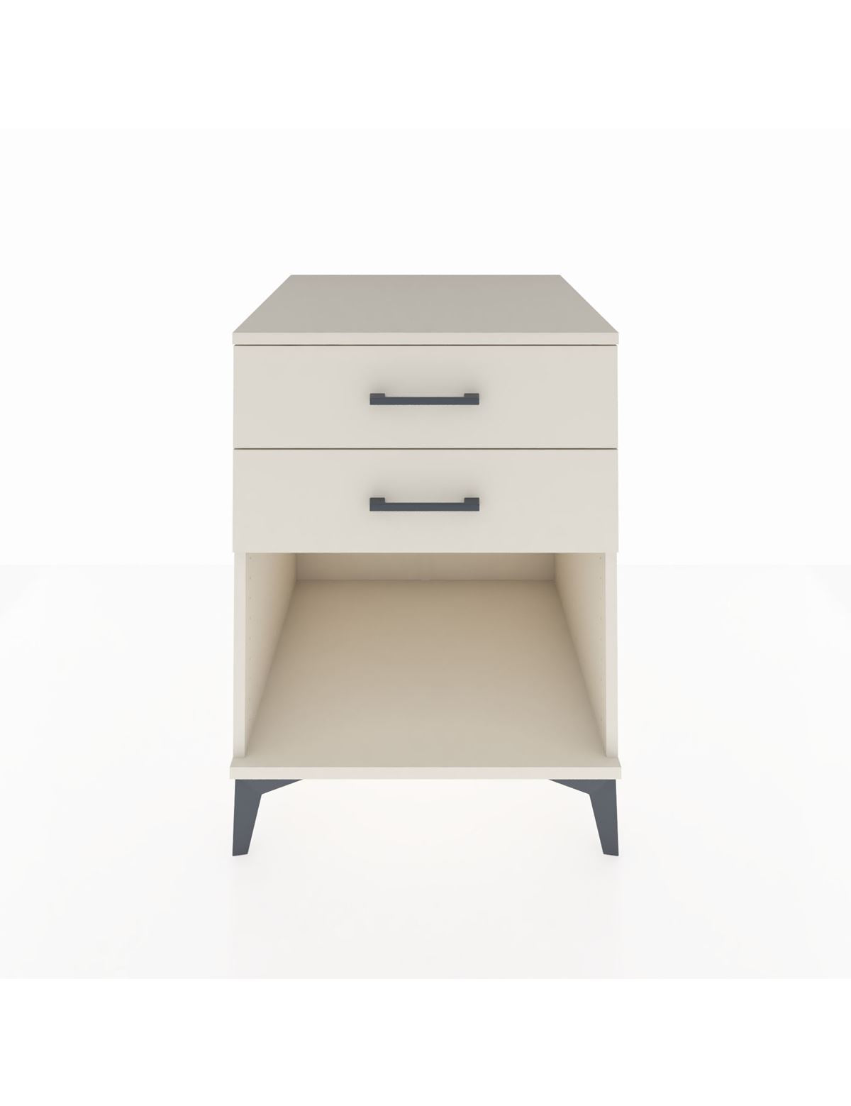 Kronos Komodin 2 Çekmeceli 60x59x80 Aytaşı-Aytaşı