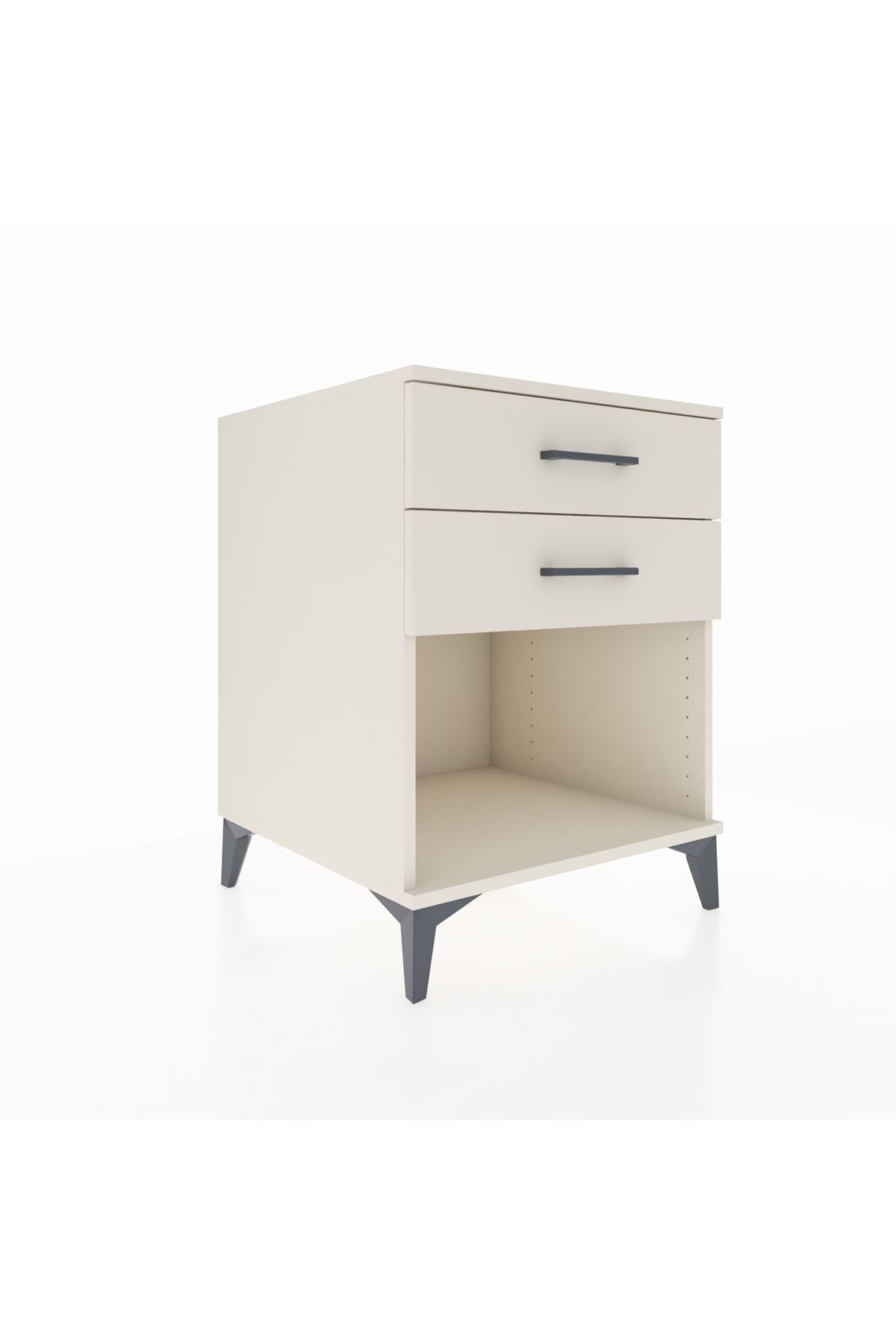 Kronos Komodin 2 Çekmeceli 60x59x80 Aytaşı-Aytaşı