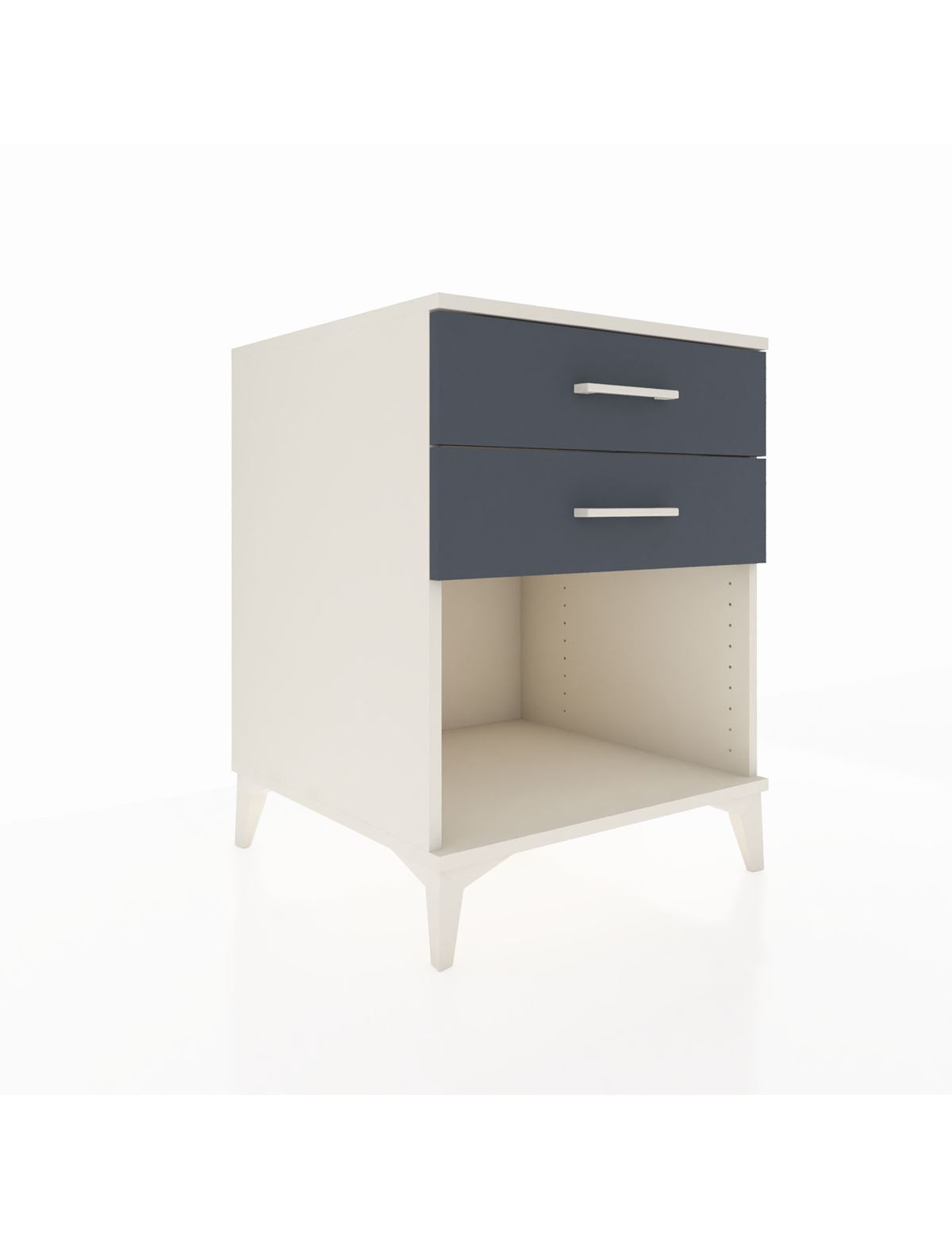 Kronos Komodin 2 Çekmeceli 60x59x80 Aytaşı-Antrasit