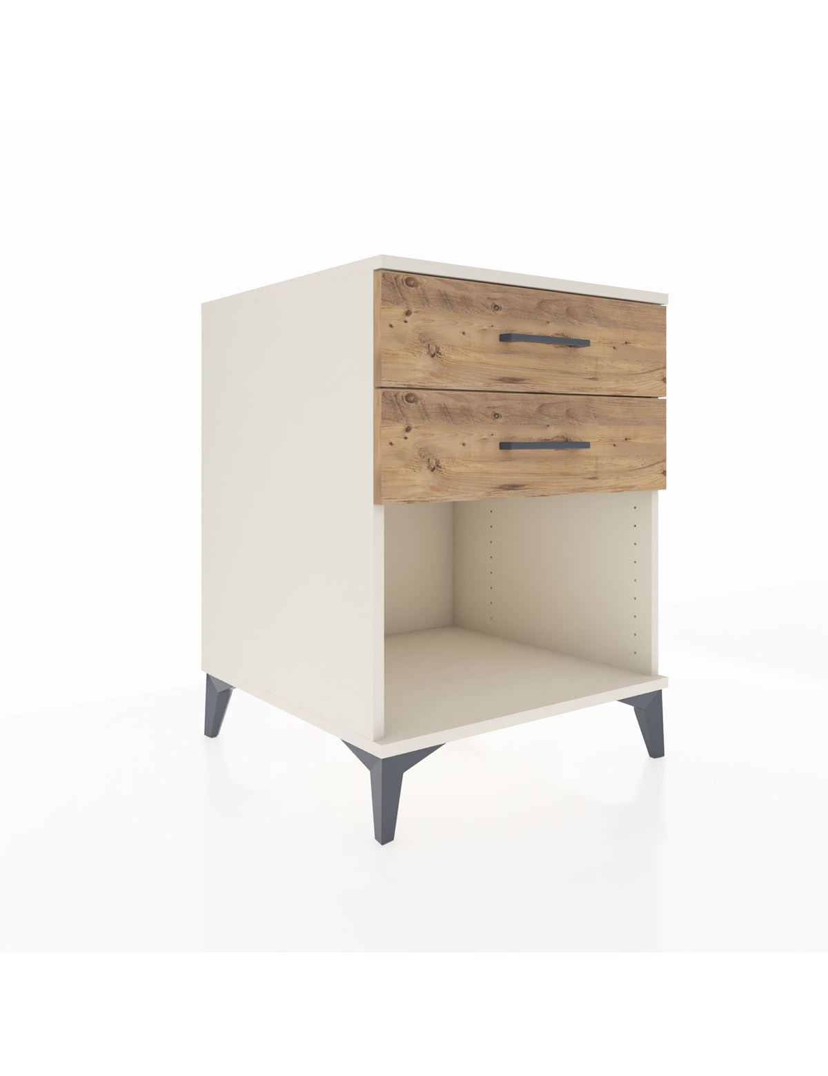 Kronos Komodin 2 Çekmeceli 60x59x80 Aytaşı-Çam