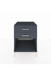 Kronos Komodin 2 Çekmeceli 60x59x80 Antrasit-Antrasit