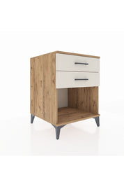 Kronos Komodin 2 Çekmeceli 60x59x80 Çam-Aytaşı