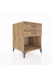 Kronos Komodin 2 Çekmeceli 60x59x80 Çam-Çam