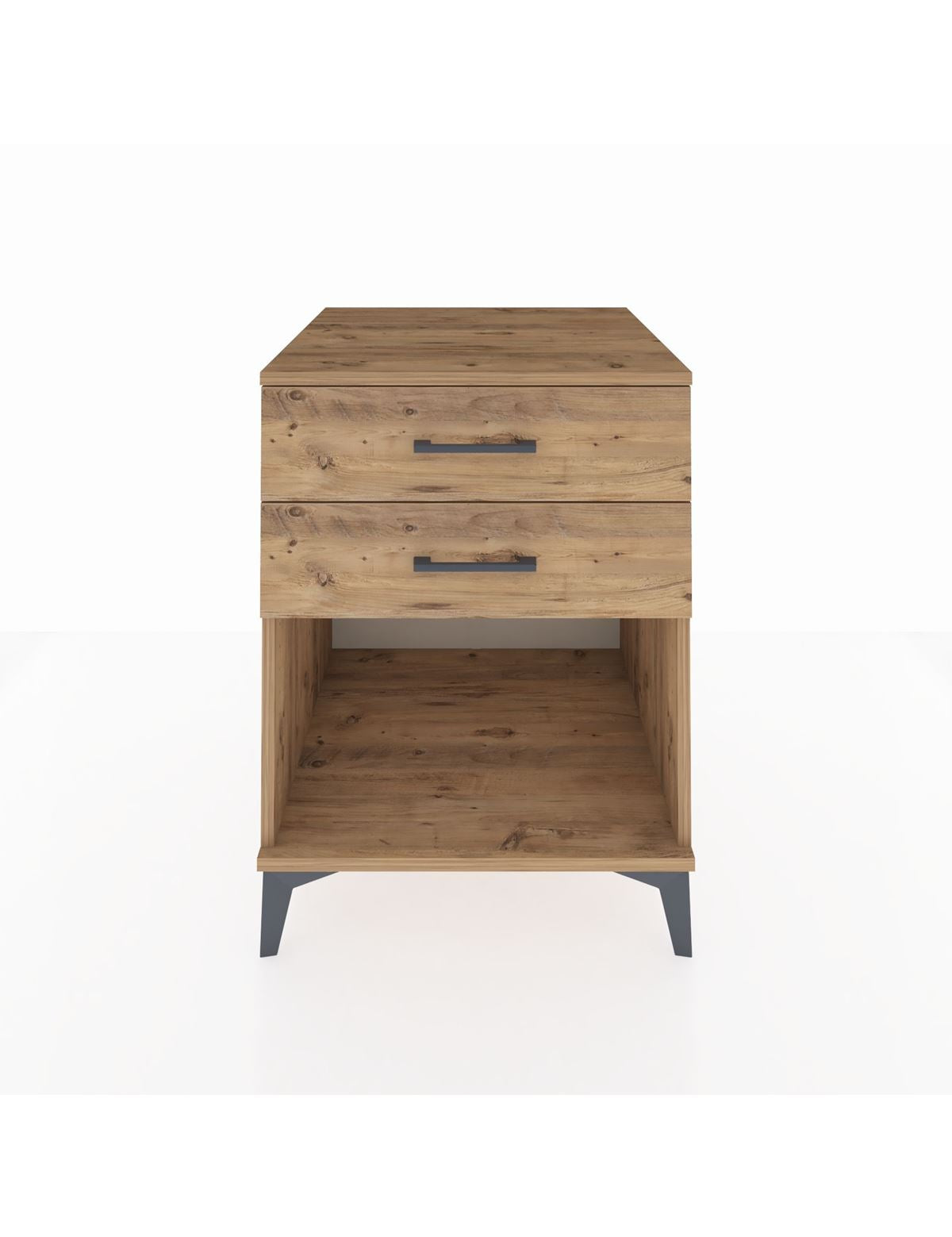 Kronos Komodin 2 Çekmeceli 60x59x80 Çam-Çam