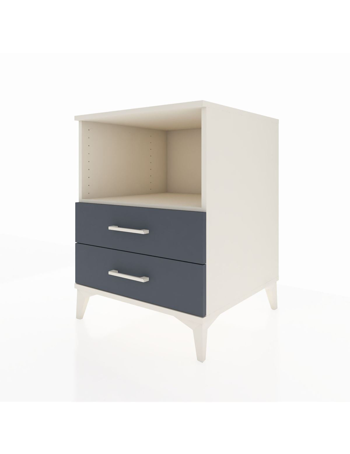 Kronos Komodin Tek Raflı 2 Çekmeceli 60x59x80 - S79M003V2C