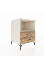 Kronos Komodin Tek Raflı 2 Çekmeceli 60x59x80 Aytaşı-Çam