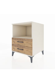 Kronos Komodin Tek Raflı 2 Çekmeceli 60x59x80 Aytaşı-Çam
