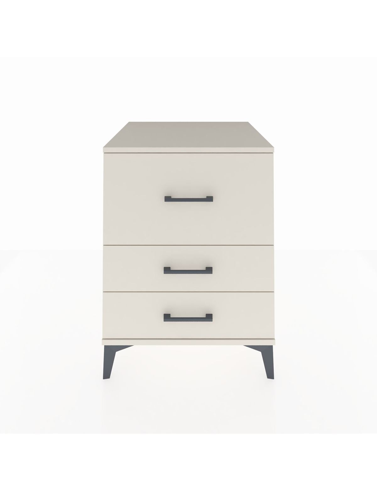 Kronos Komodin 3 Çekmeceli 60x59x80 Aytaşı-Aytaşı