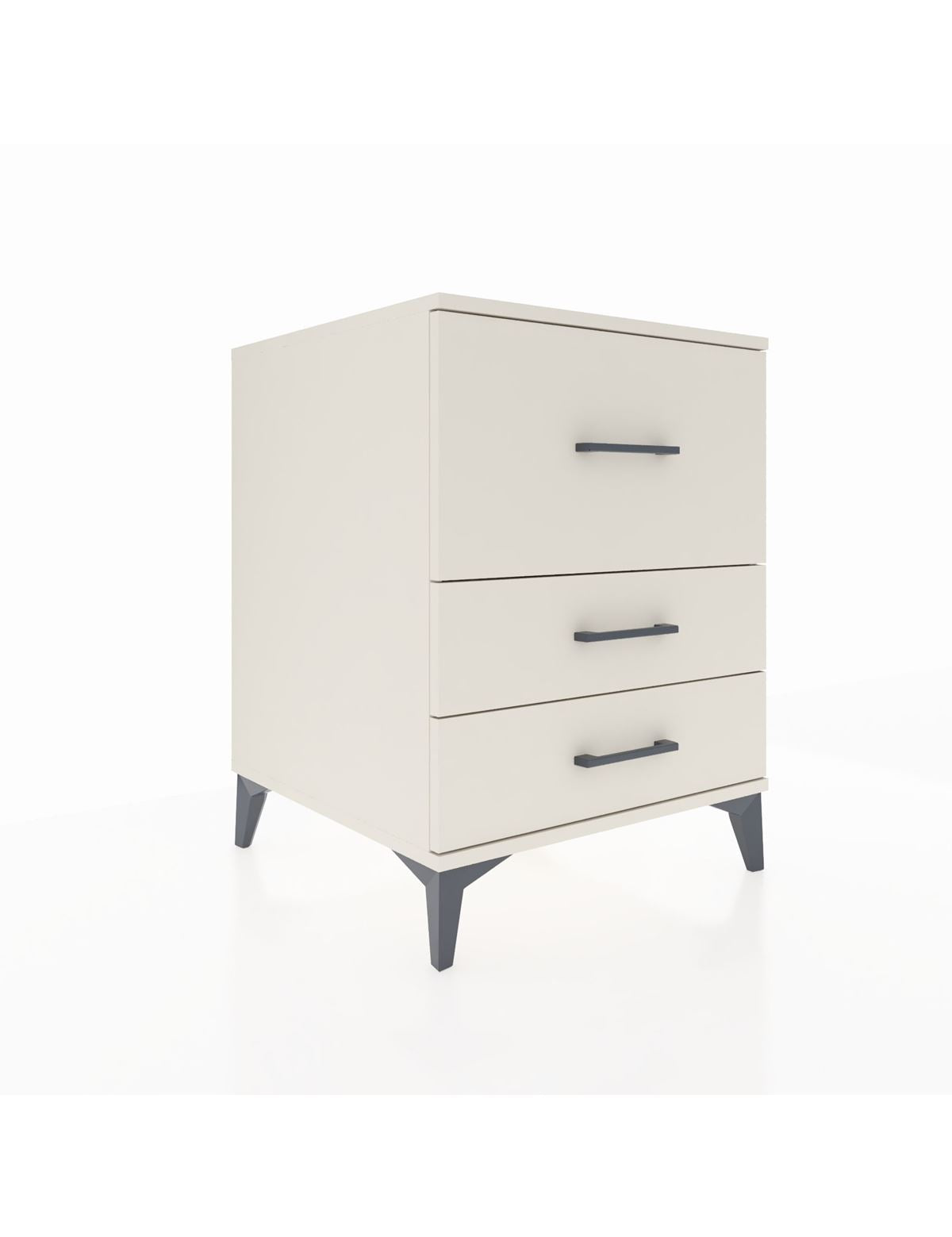 Kronos Komodin 3 Çekmeceli 60x59x80 Aytaşı-Aytaşı