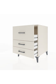 Kronos Komodin 3 Çekmeceli 60x59x80 Aytaşı-Aytaşı