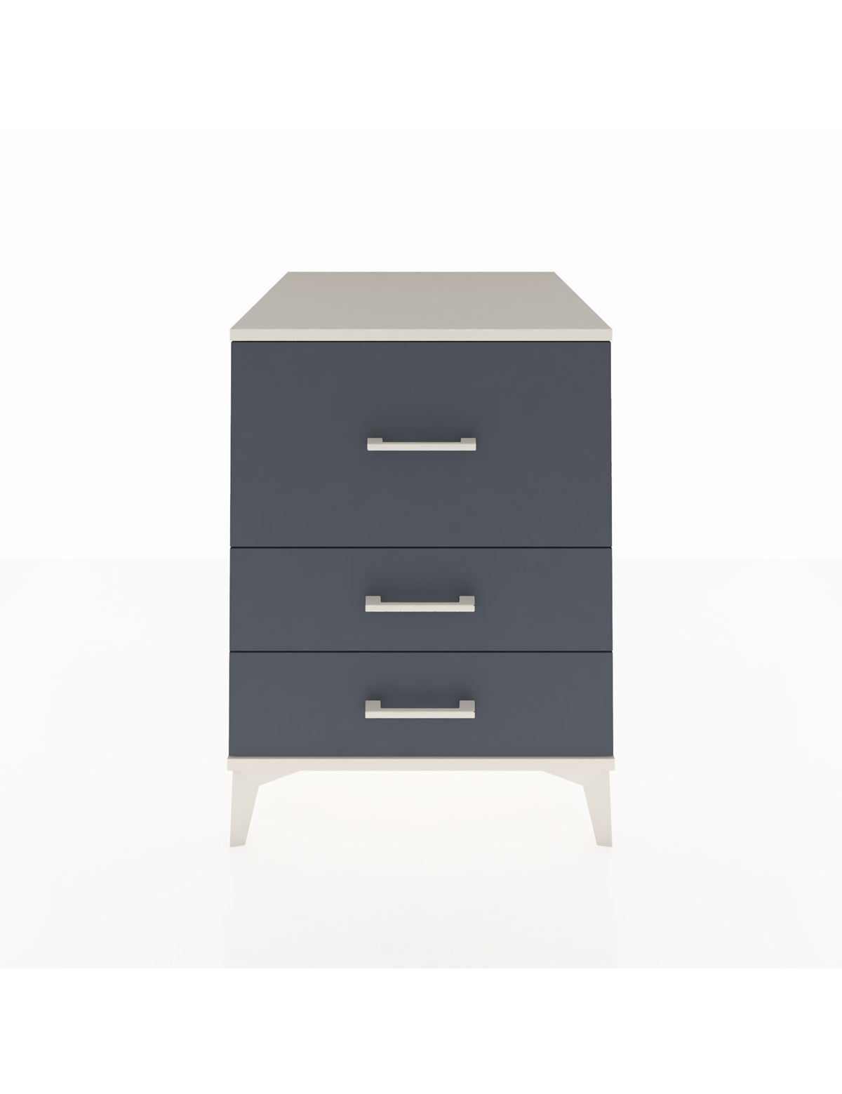 Kronos Komodin 3 Çekmeceli 60x59x80 Aytaşı-Antrasit