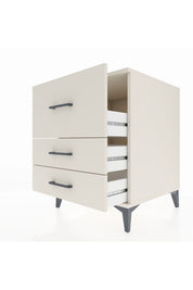 Kronos Komodin 3 Çekmeceli 60x59x80 Aytaşı-Aytaşı