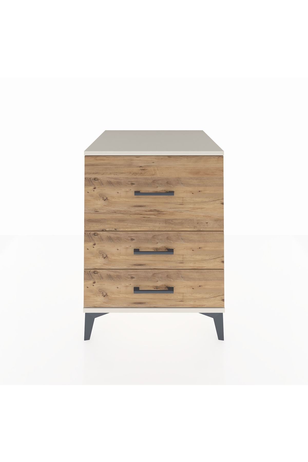 Kronos Komodin 3 Çekmeceli 60x59x80 Aytaşı-Çam