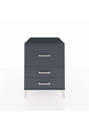 Kronos Komodin 3 Çekmeceli 60x59x80 Antrasit-Antrasit