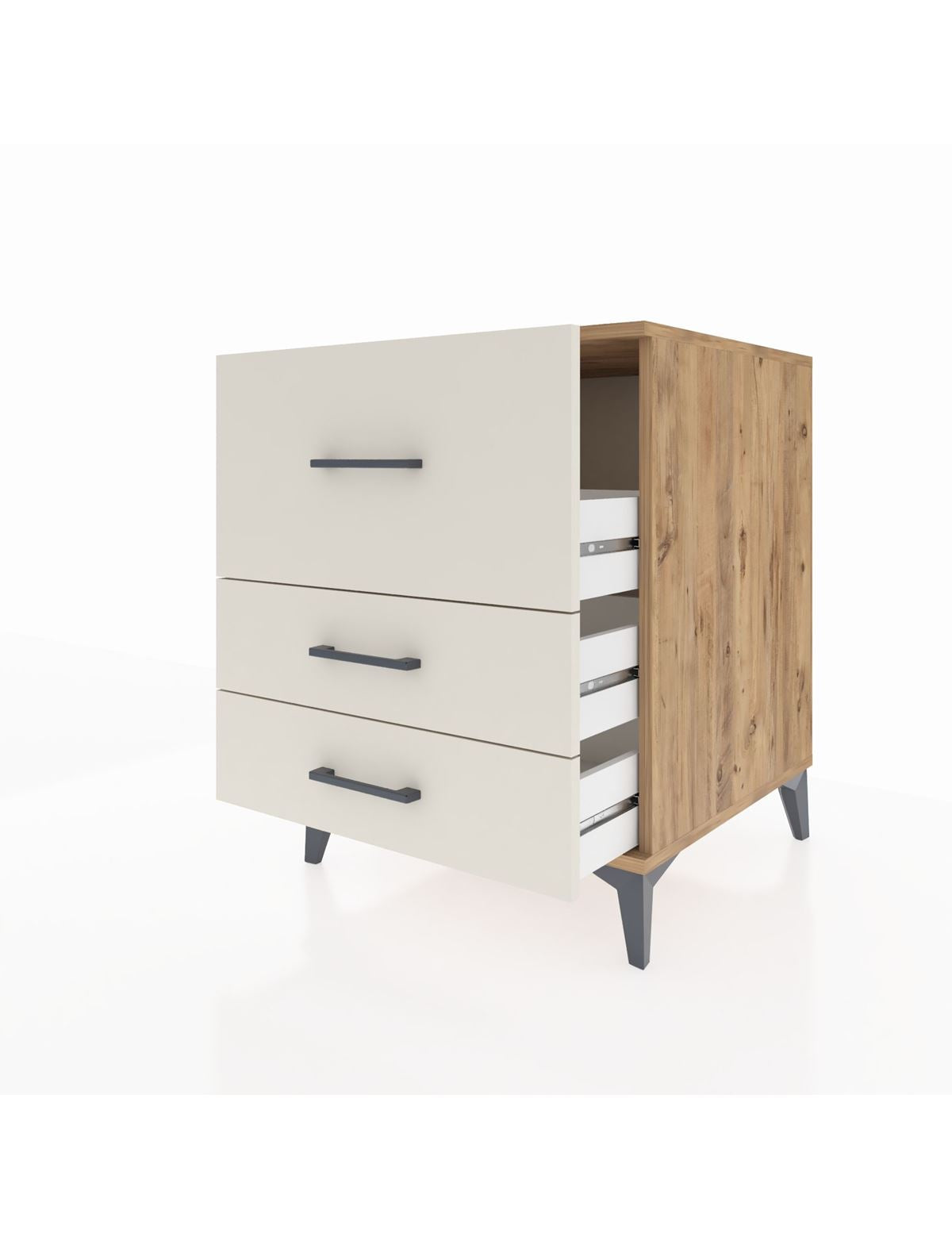 Kronos Komodin 3 Çekmeceli 60x59x80 - S79M004V7C