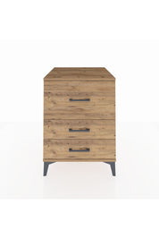 Kronos Komodin 3 Çekmeceli 60x59x80 Çam-Çam
