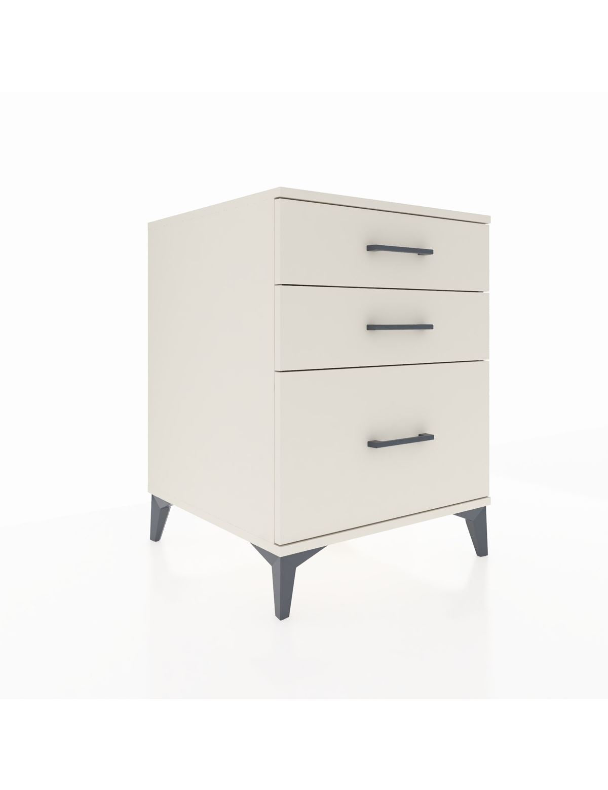 Kronos Komodin 3 Çekmeceli 60x59x80 Aytaşı-Aytaşı