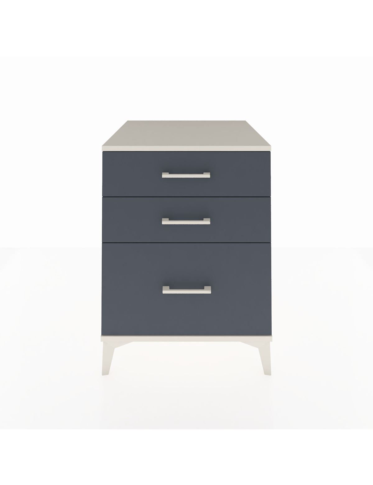 Kronos Komodin 3 Çekmeceli 60x59x80 Aytaşı-Antrasit