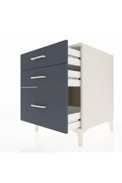 Kronos Komodin 3 Çekmeceli 60x59x80 Aytaşı-Antrasit