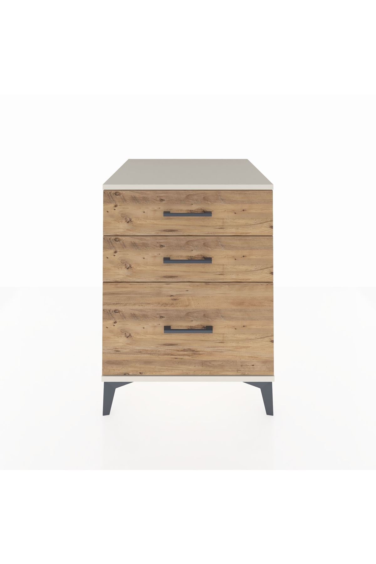 Kronos Komodin 3 Çekmeceli 60x59x80 Aytaşı-Çam