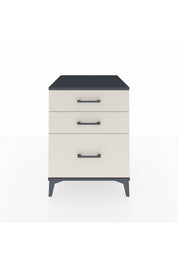 Kronos Komodin 3 Çekmeceli 60x59x80 Antrasit-Aytaşı