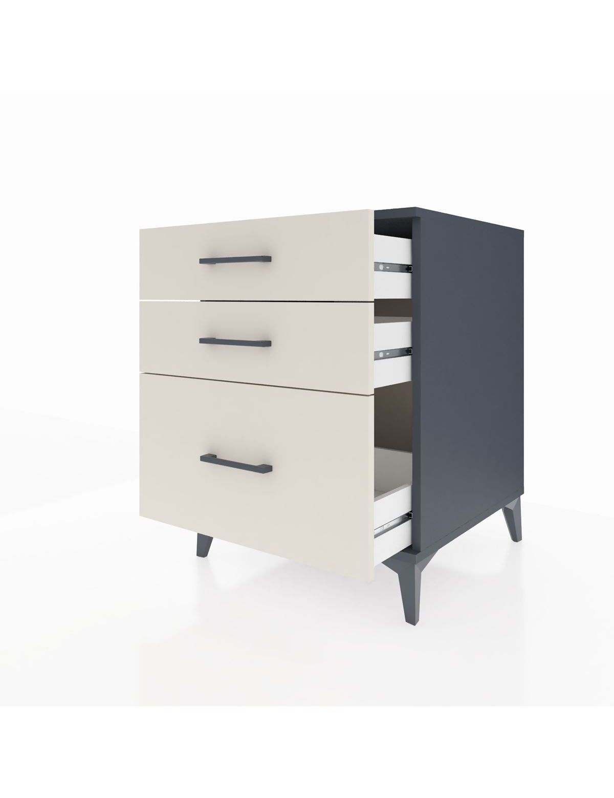 Kronos Komodin 3 Çekmeceli 60x59x80 - S79M005V4C