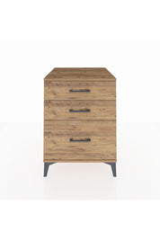 Kronos Komodin 3 Çekmeceli 60x59x80 Çam-Çam