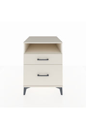 Kronos Komodin Tek Raflı 2 Çekmeceli 60x59x80 Aytaşı-Aytaşı