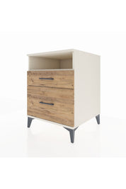 Kronos Komodin Tek Raflı 2 Çekmeceli 60x59x80 Aytaşı-Çam