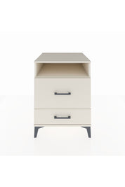 Kronos Komodin Tek Raflı 2 Çekmeceli 60x59x80 Aytaşı-Aytaşı