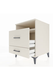 Kronos Komodin Tek Raflı 2 Çekmeceli 60x59x80 Aytaşı-Aytaşı