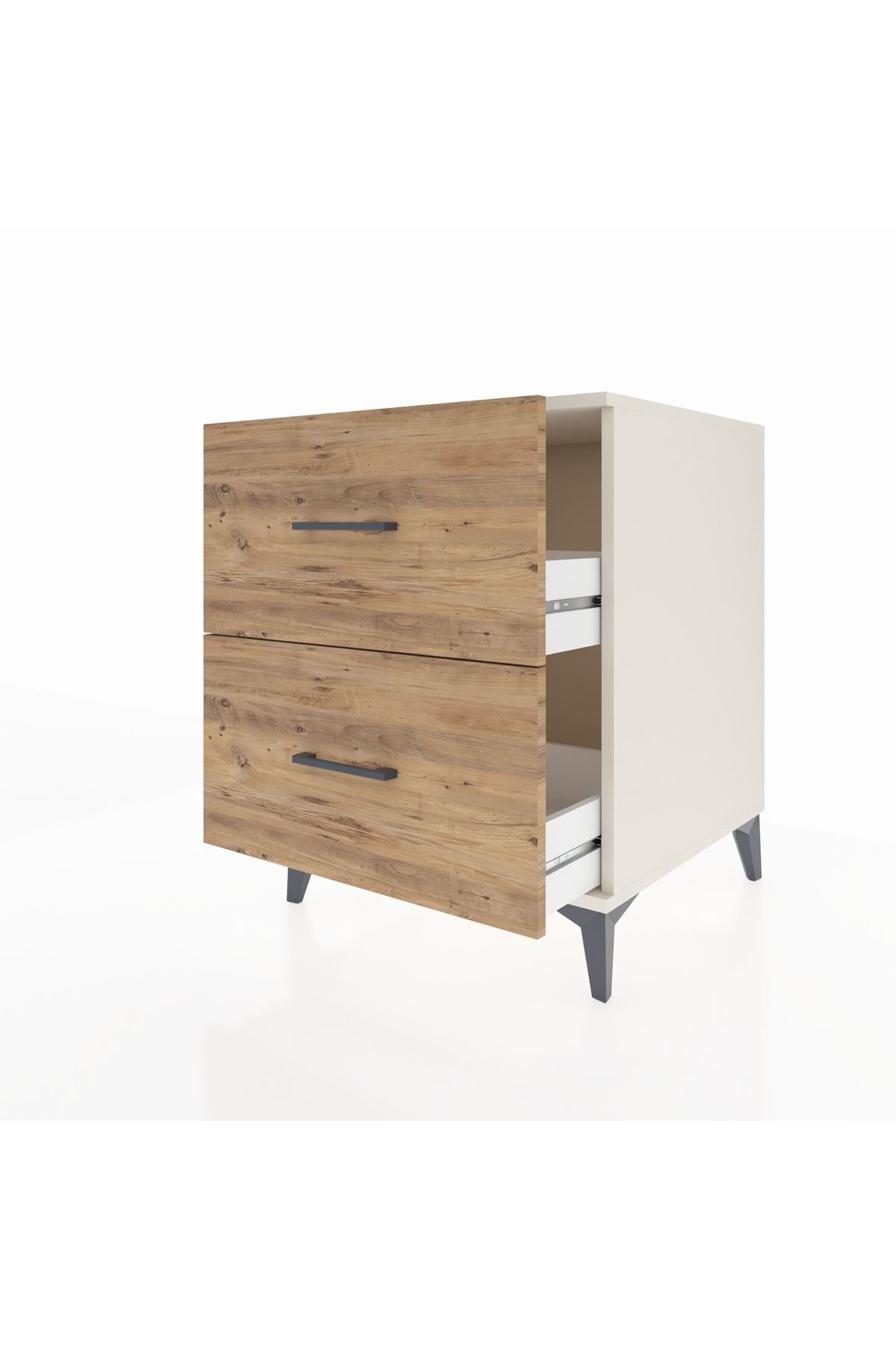 Kronos Komodin 2 Çekmeceli 60x59x80 Aytaşı-Çam